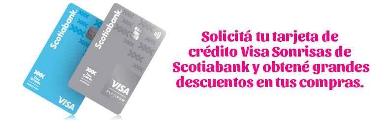 Solicitar Visa Sonrisas Scotiabank