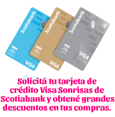 Solicitar Visa Sonrisas Scotiabank