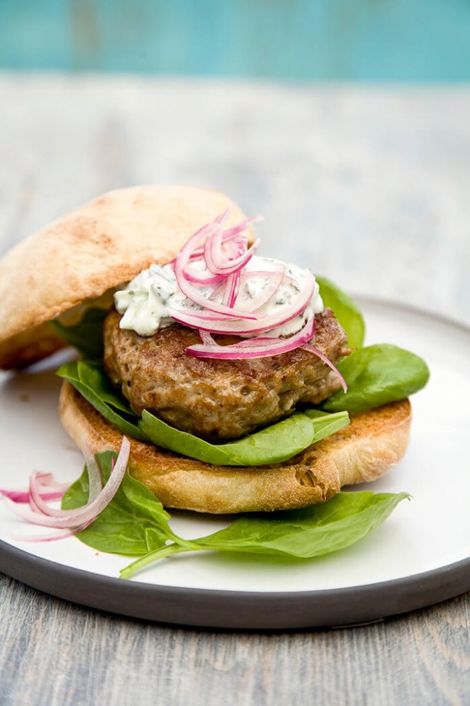 Hamburguesa de Cordero al pan